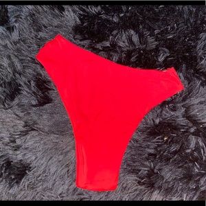 NWOT Red Bikini Bottom